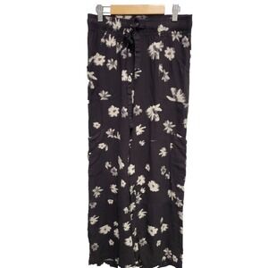 Urban Outfitters Marie Pull-On Lounge Pants Womens S Straight Leg Rayon Casual